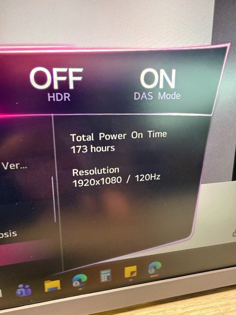 LG UltraGear 27 Inch 4K Ultra HD 240Hz IPS Gaming Monitor, 27G850A-B * 173 Hours