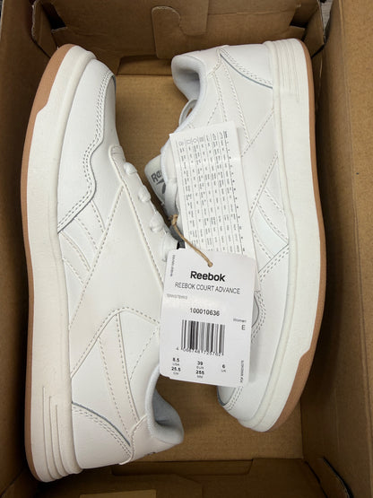 Reebok Court Advance Womens Trainers Sneakers White Blue UK Sizes 6