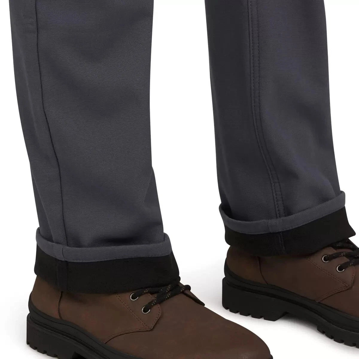 Weatherproof Vintage Men's Fleece Lined Trousers Cotton 34 x 30 Navy blue
