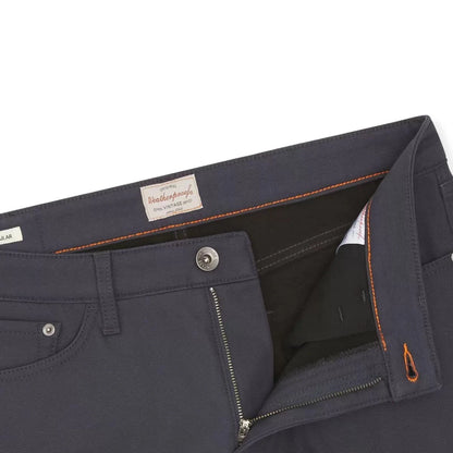 Weatherproof Vintage Men's Fleece Lined Trousers Cotton 34 x 30 Navy blue