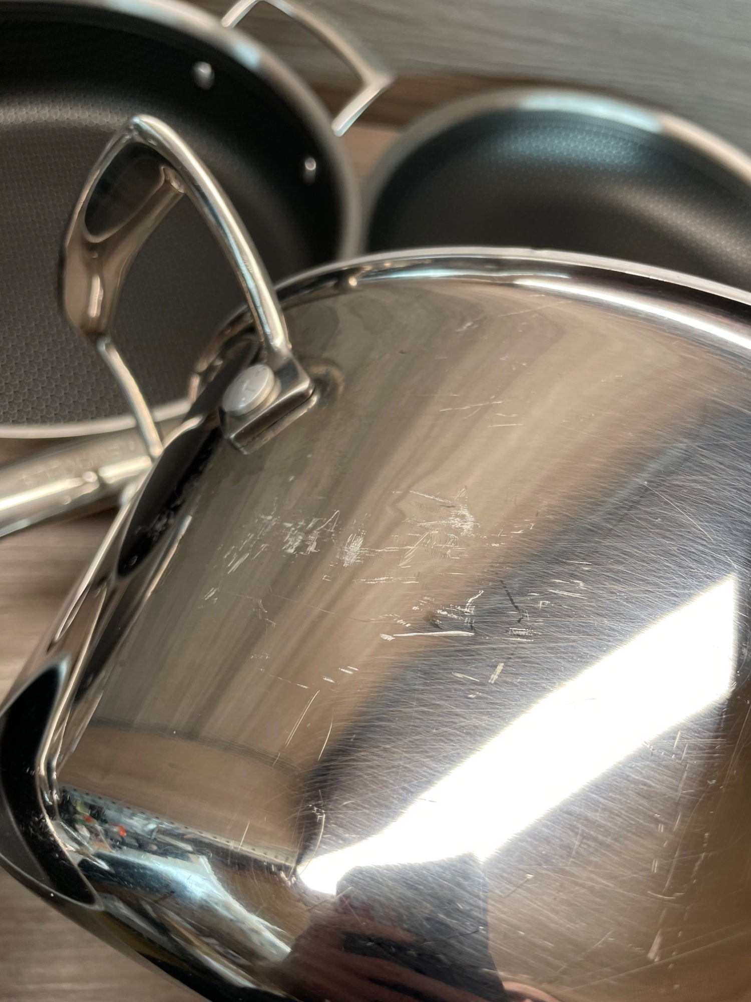 HENCKELS Paradigm Stainless Steel Cookware Set 9 Piece Tri-Ply Induction