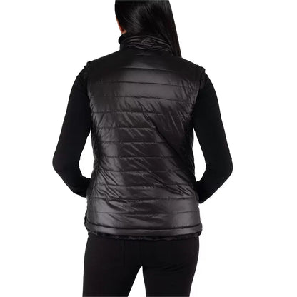 Nicole Miller Reversible Vest Women Faux Fur in Black Brand New