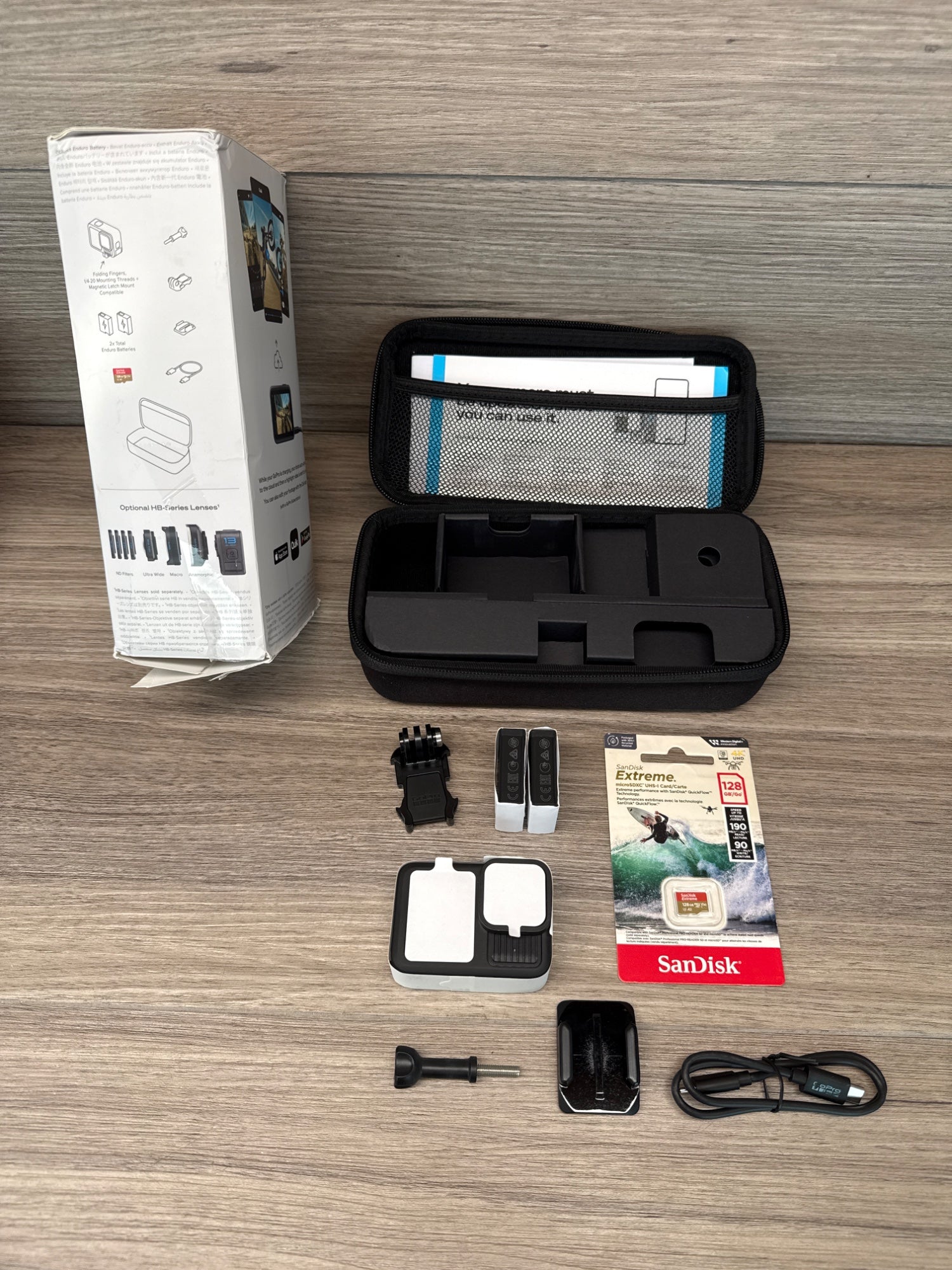 GoPro HERO13 Black Action Camera Bundle 5.3K Video 27MP Waterproof WiFi Sports