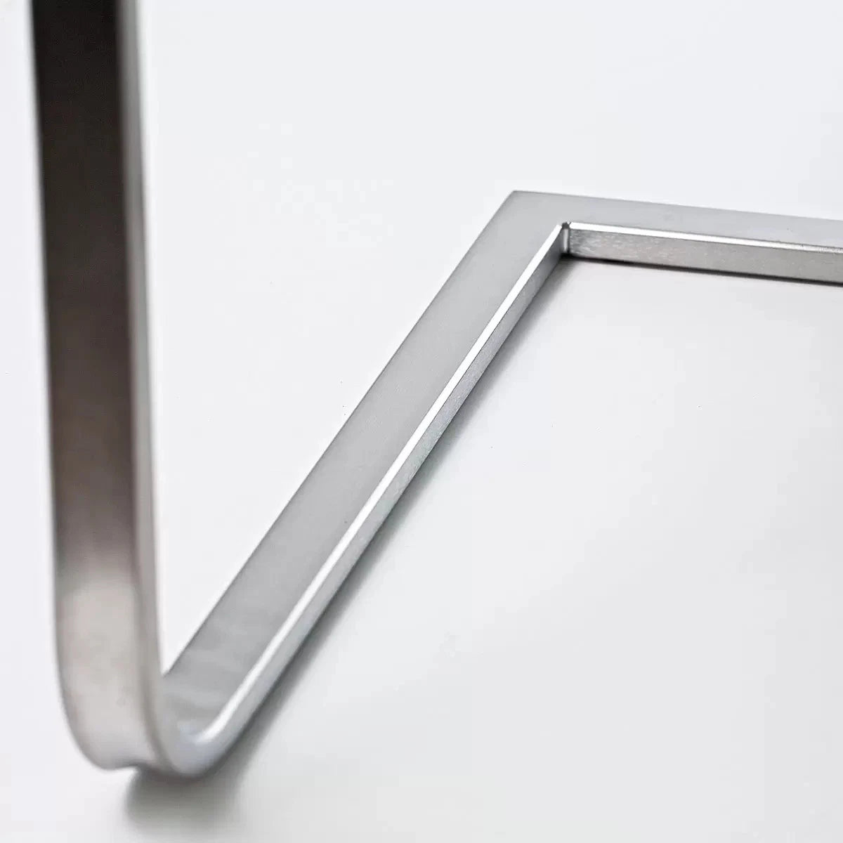 Rio Dining Chair 2 Pack Blue Brushed Stainless Steel Base MG58 Set