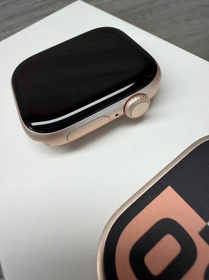 Apple Watch Series 10 GPS Cellular 42mm Rose Gold Aluminium Plum Sport Band