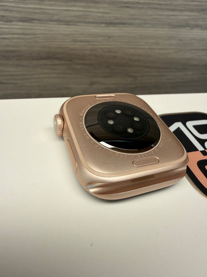 Apple Watch Series 10 GPS Cellular 42mm Rose Gold Aluminium Plum Sport Band