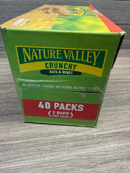 Nature Valley Crunchy Oats Honey Granola Bars 40x42g Wholegrain Vegetarian