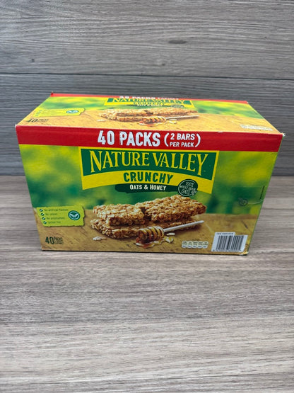 Nature Valley Crunchy Oats Honey Granola Bars 40x42g Wholegrain Vegetarian