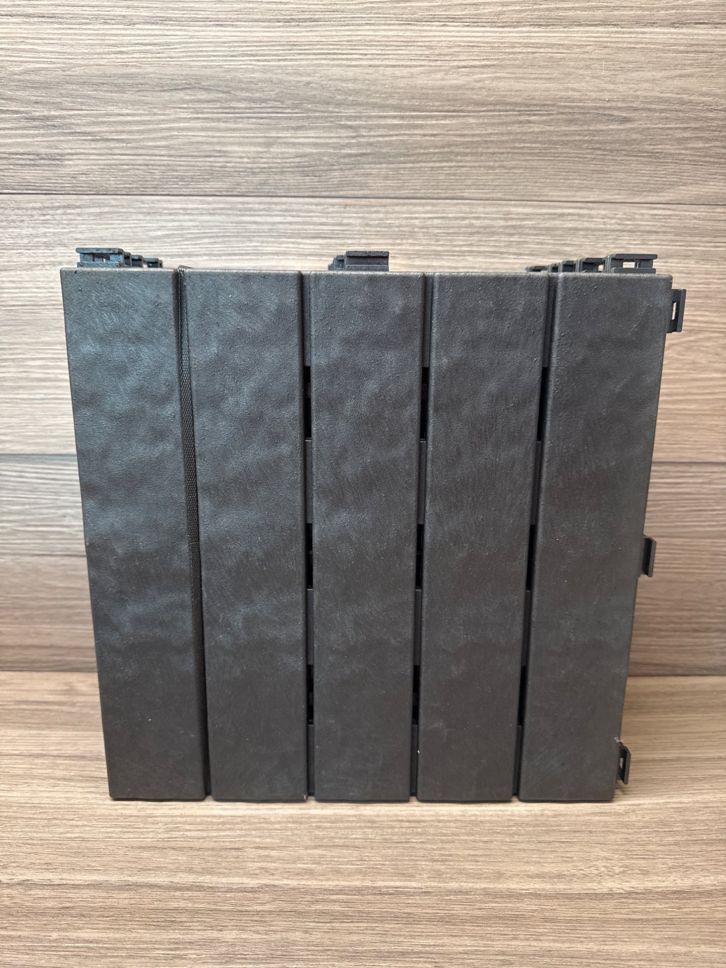 Easy Deck Tiles Graphite Interlocking Patio Floor Tiles Garden Decking Set