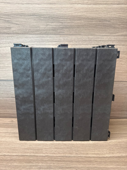 Easy Deck Tiles Graphite Interlocking Patio Floor Tiles Garden Decking Set