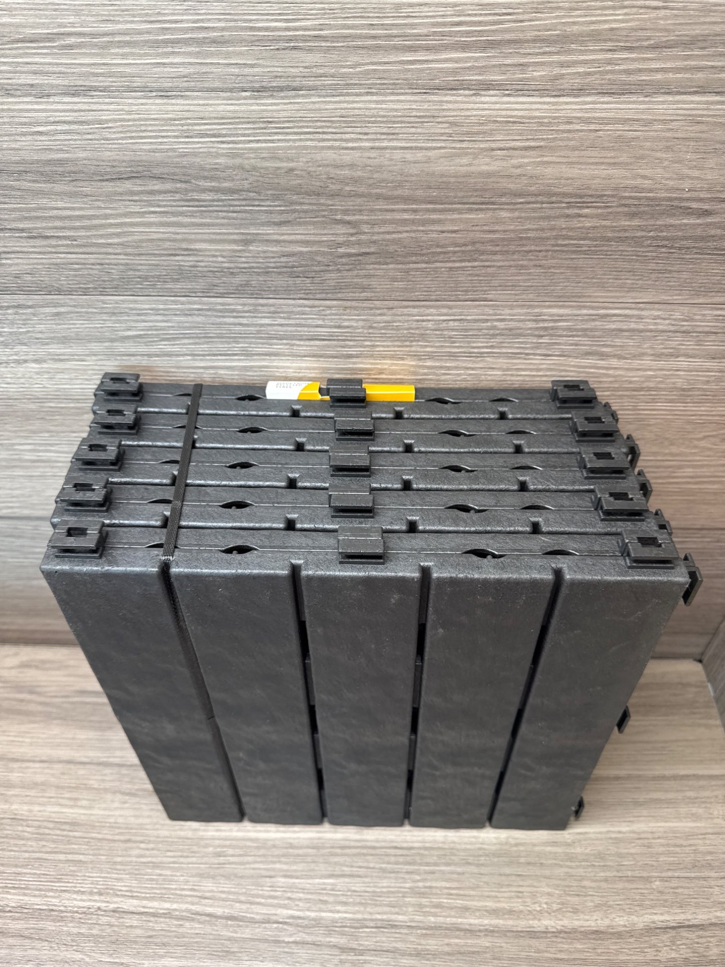 Easy Deck Tiles Graphite Interlocking Patio Floor Tiles Garden Decking Set