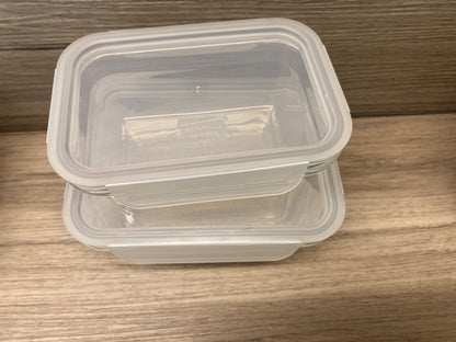 Glasslock 28 Piece Glass Food Storage Container Set Airtight Lids Microwave Safe