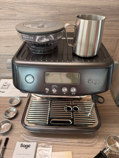 Sage Barista Pro Bean to Cup Espresso Coffee Machine SES878BST 15 Bar Silver 7