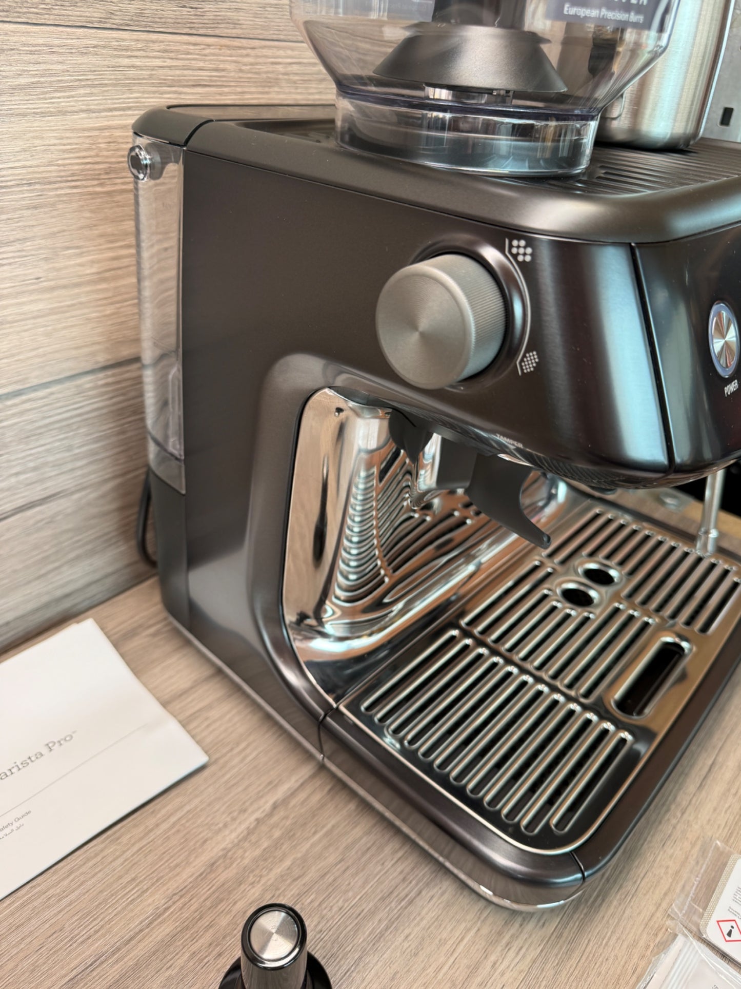Sage Barista Pro Bean to Cup Espresso Coffee Machine SES878BST 15 Bar Silver 7