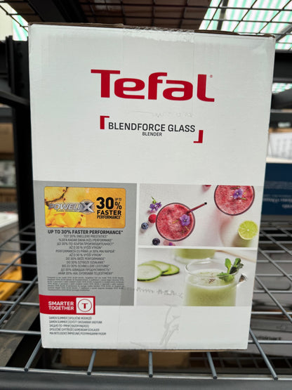 Tefal BlendForce 2 Glass Blender Soup Maker 1400W Silver BL83SD65 10 Programs