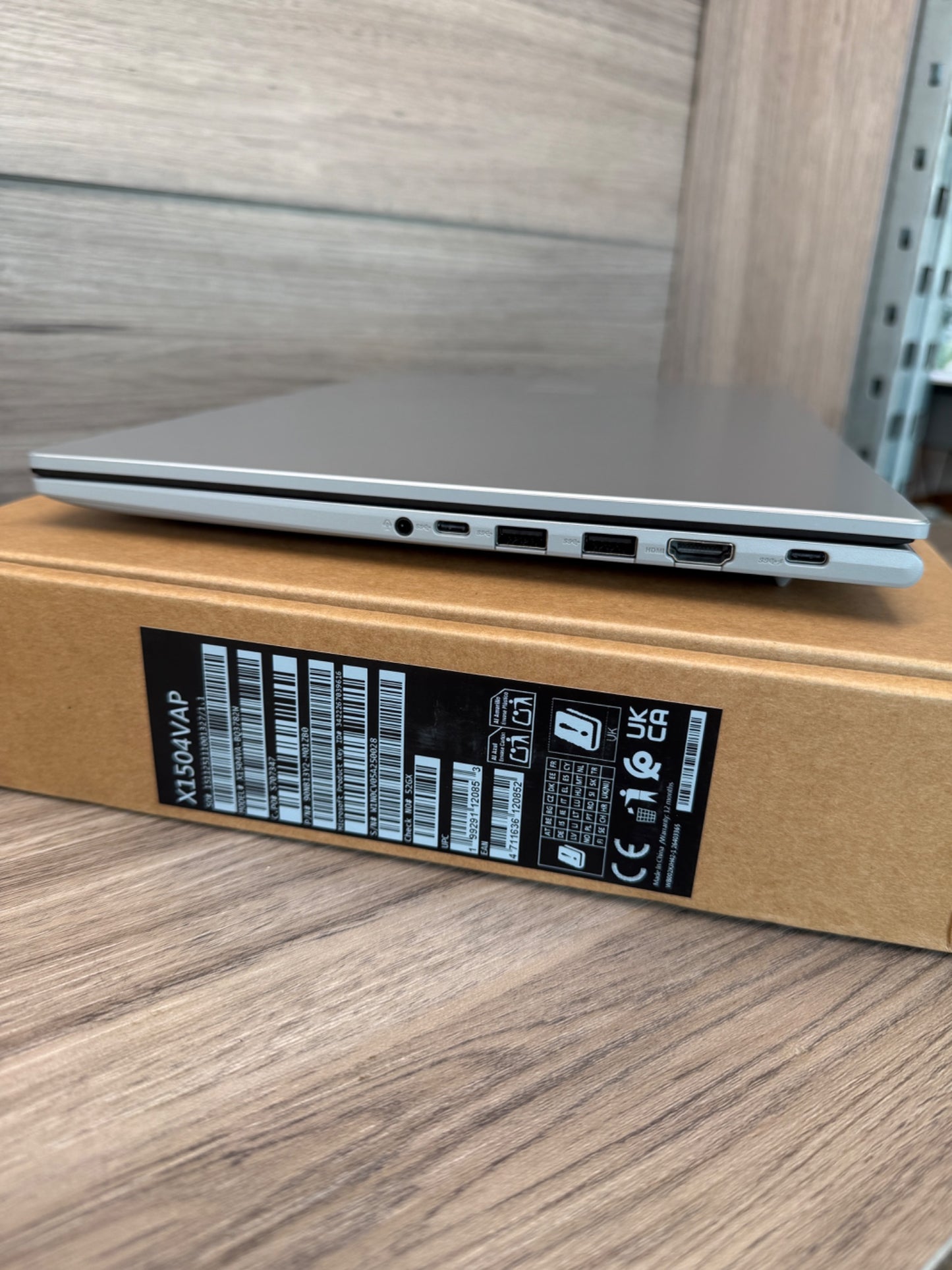 ASUS Vivobook X1504VA Intel Core 7 16GB RAM 1TB SSD 15.6" FHD Laptop Grey