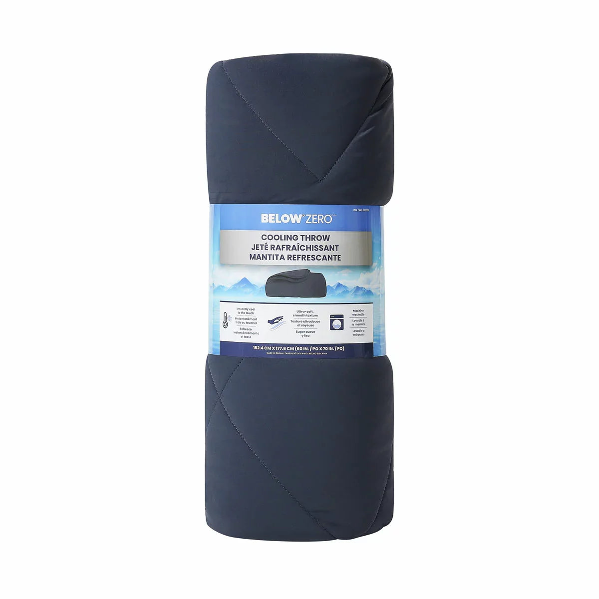Below Zero Cooling throw 152.4 cm x 177.8 cm