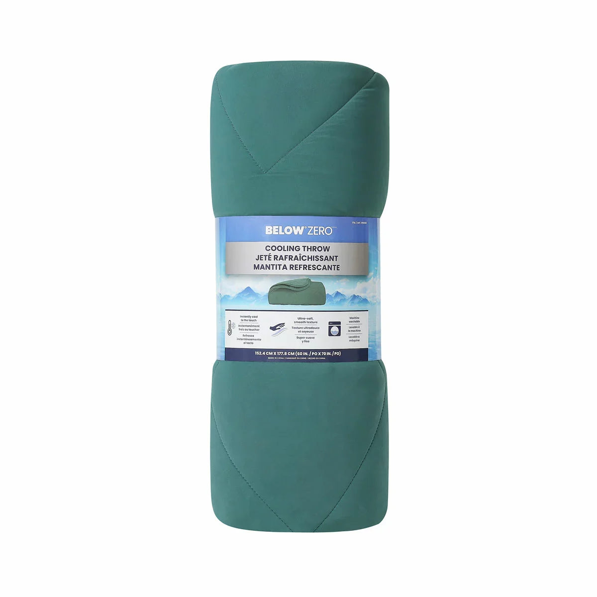 Below Zero Cooling throw 152.4 cm x 177.8 cm
