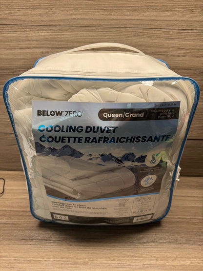 Below Zero Cool Comforter Down Alternative Duvet 229x249cm White