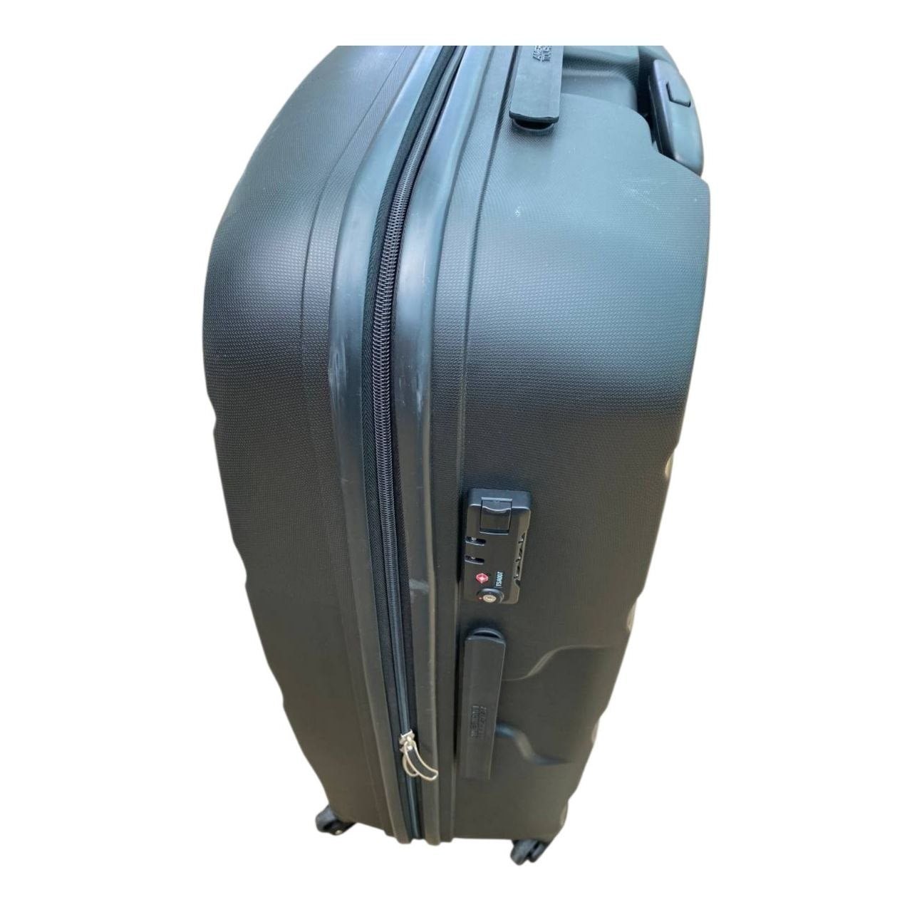 American Tourister Jet Driver 75cm Large Hardside Spinner Suitcase Luggage Black