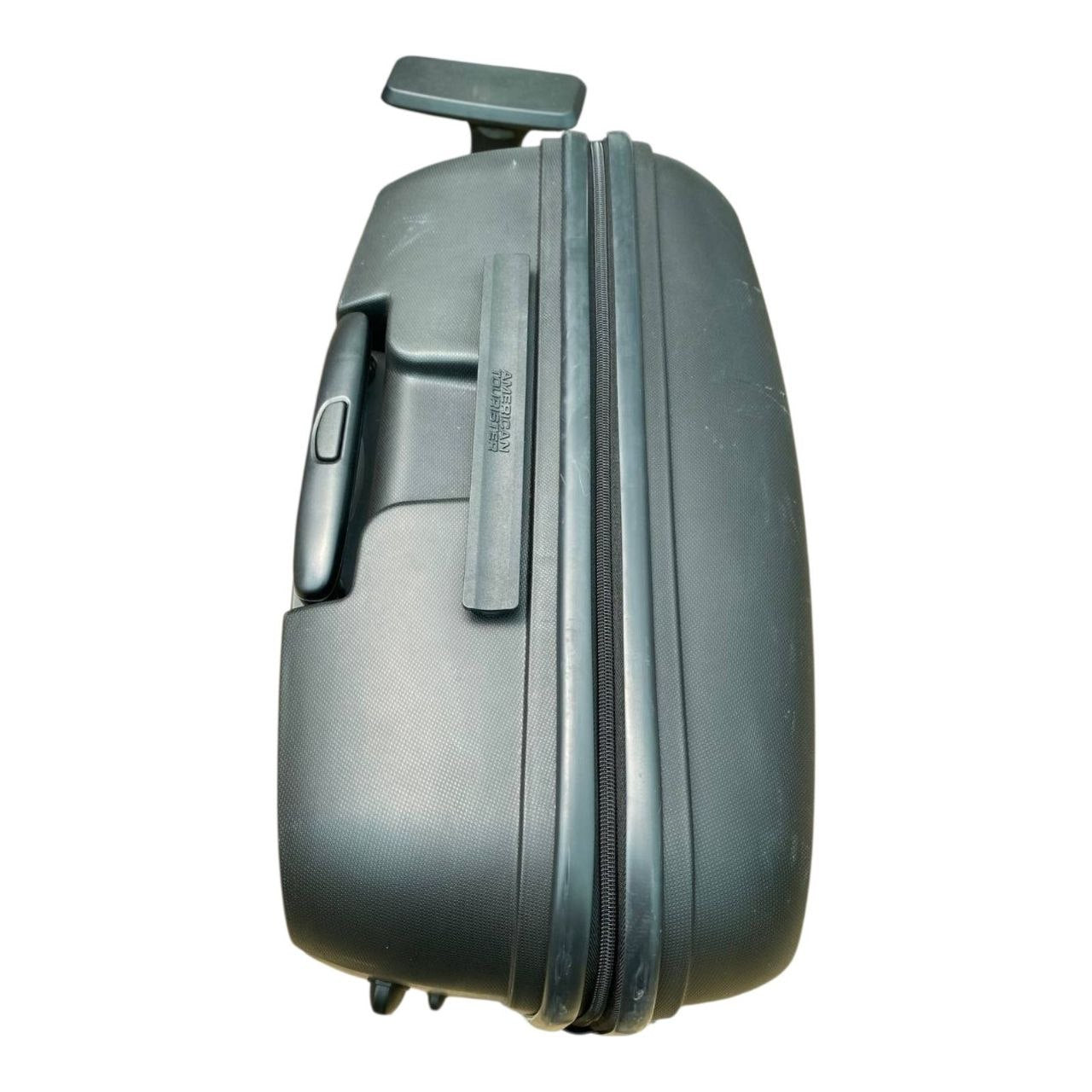 American Tourister Jet Driver 75cm Large Hardside Spinner Suitcase Luggage Black