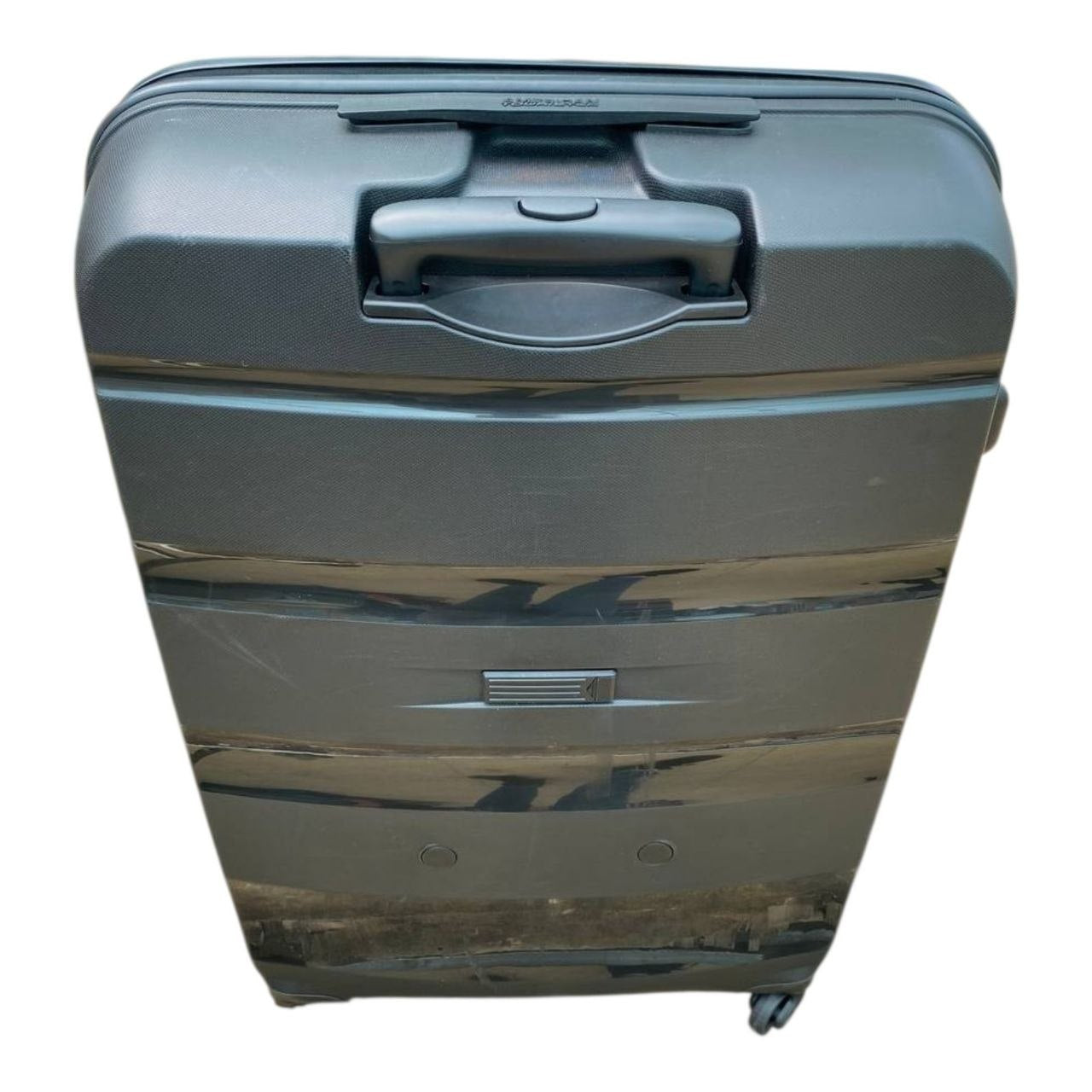 American Tourister Jet Driver 75cm Large Hardside Spinner Suitcase Luggage Black