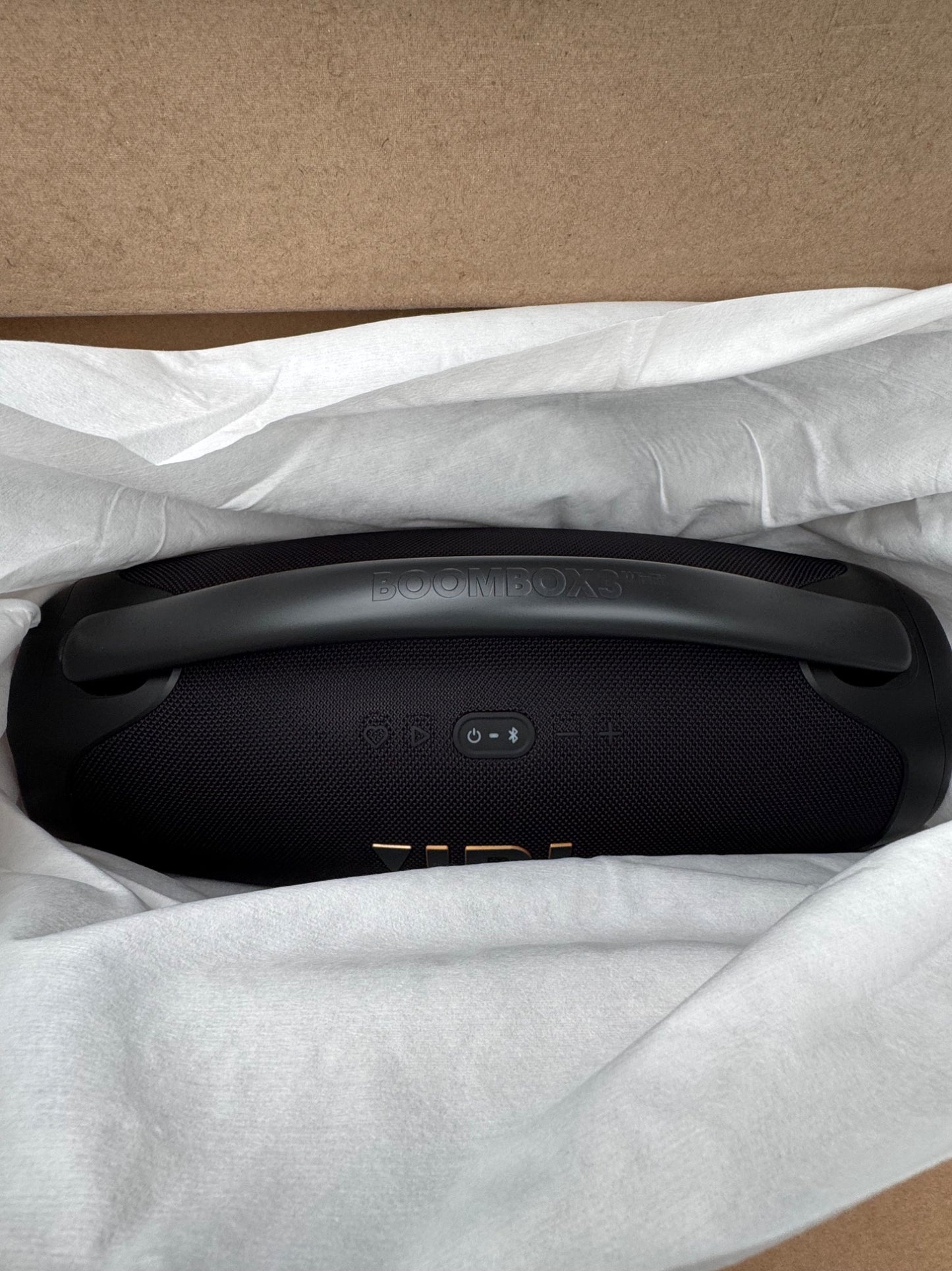 JBL Boombox 3 WiFi Bluetooth Speaker 200W IP67 Waterproof 24Hr Black Portable