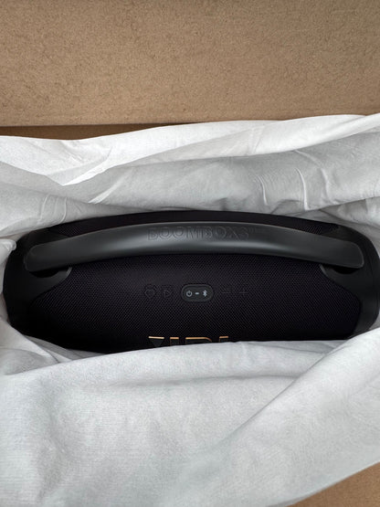 JBL Boombox 3 WiFi Bluetooth Speaker 200W IP67 Waterproof 24Hr Black Portable