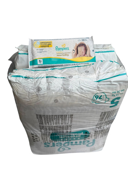 Pampers Premium Protection Nappies Size 5 11-16kg Sensitive Skin 152 Pack