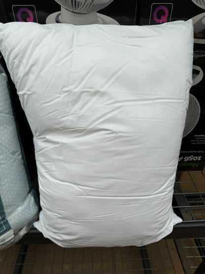 Hotel Grand Reversible Cooling Pillow 2 Pack DuraLOFT Medium Firm 50x71cm