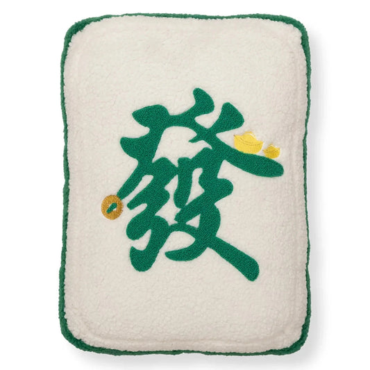 Lunar New Year 2026 cushion Mahjong Lucky Lion Medallion Good Fortune Prosperity