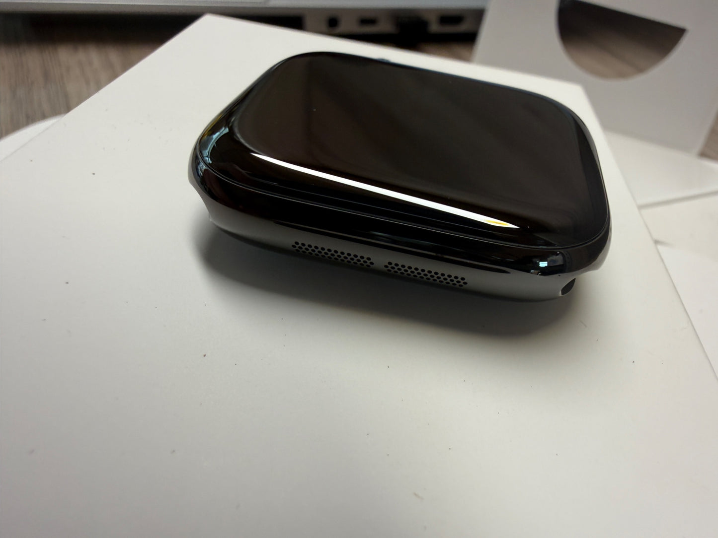 Apple Watch Series 10 GPS Cellular 42mm Slate Titanium Black Sport Band