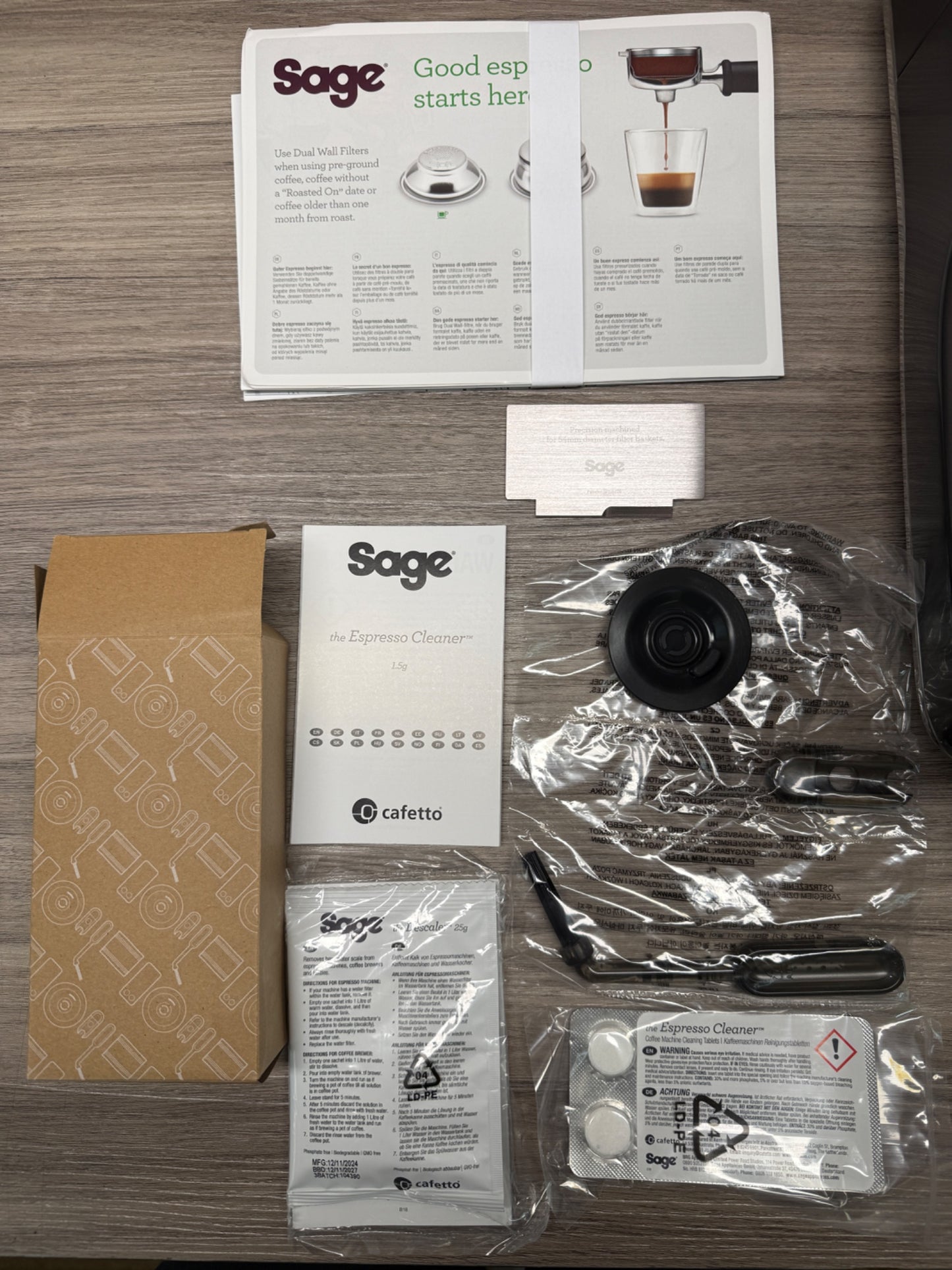 Sage Barista Express Impress Bean to Cup Coffee Machine Black Stainless Steel 8