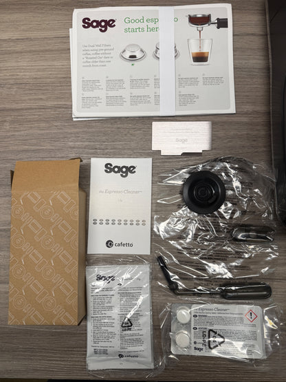 Sage Barista Express Impress Bean to Cup Coffee Machine Black Stainless Steel 8