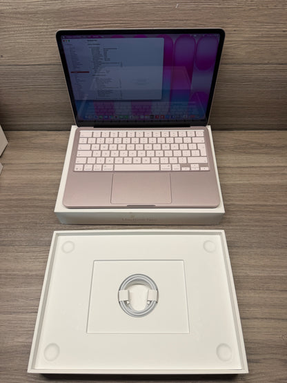 Apple MacBook Neo 13 Inch A18 Pro Chip 8GB 512GB SSD Touch ID Blush Laptop