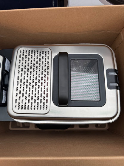 Tefal Oleoclean Pro Deep Fryer FR8058 3.5L Auto Oil Filtration Silver 1200W