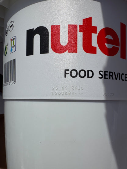 Nutella Hazelnut Spread With Cocoa 3kg Large Bulk Jar Chocolate Breakfast Dip
