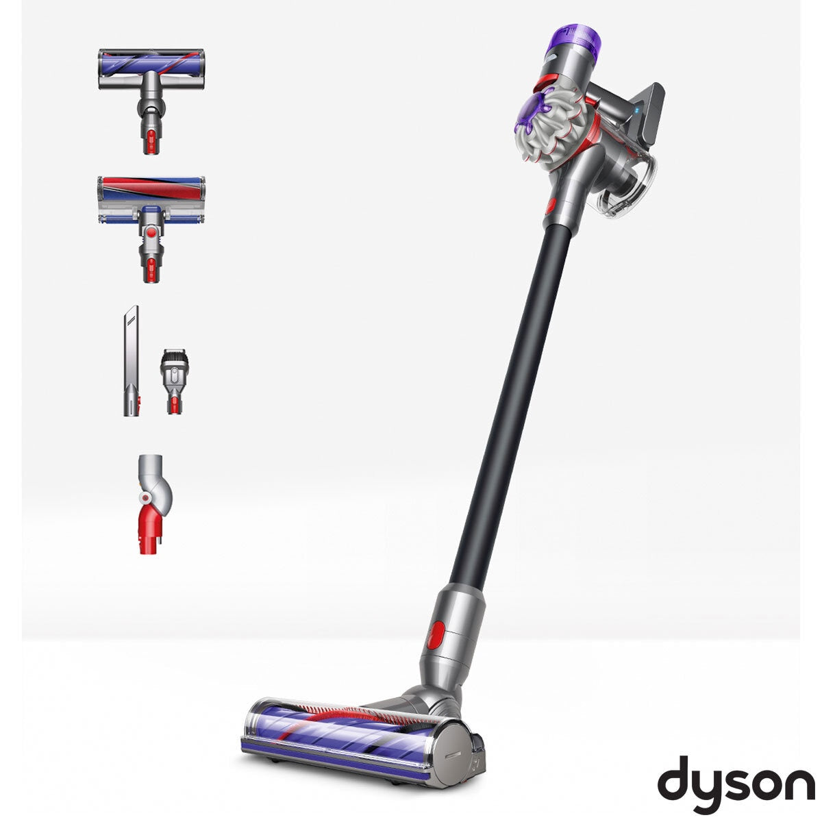 Dyson V8 Total Clean Stick Vacuum Cleaner Cordless 40min Runtime Grey 0.54L