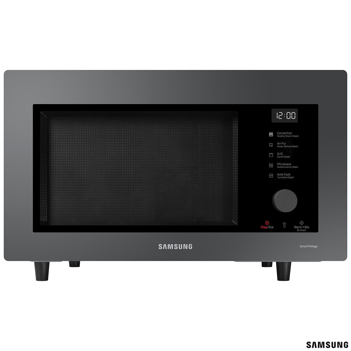 Samsung 32L Smart Microwave Oven Air Fryer Steam MC32DB7746KC 900W Grey Black