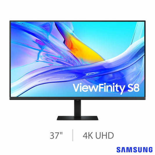 Samsung S80UD 37 Inch 4K Ultra HD VA Monitor 60Hz 5ms Black LS37D800UAUXXU