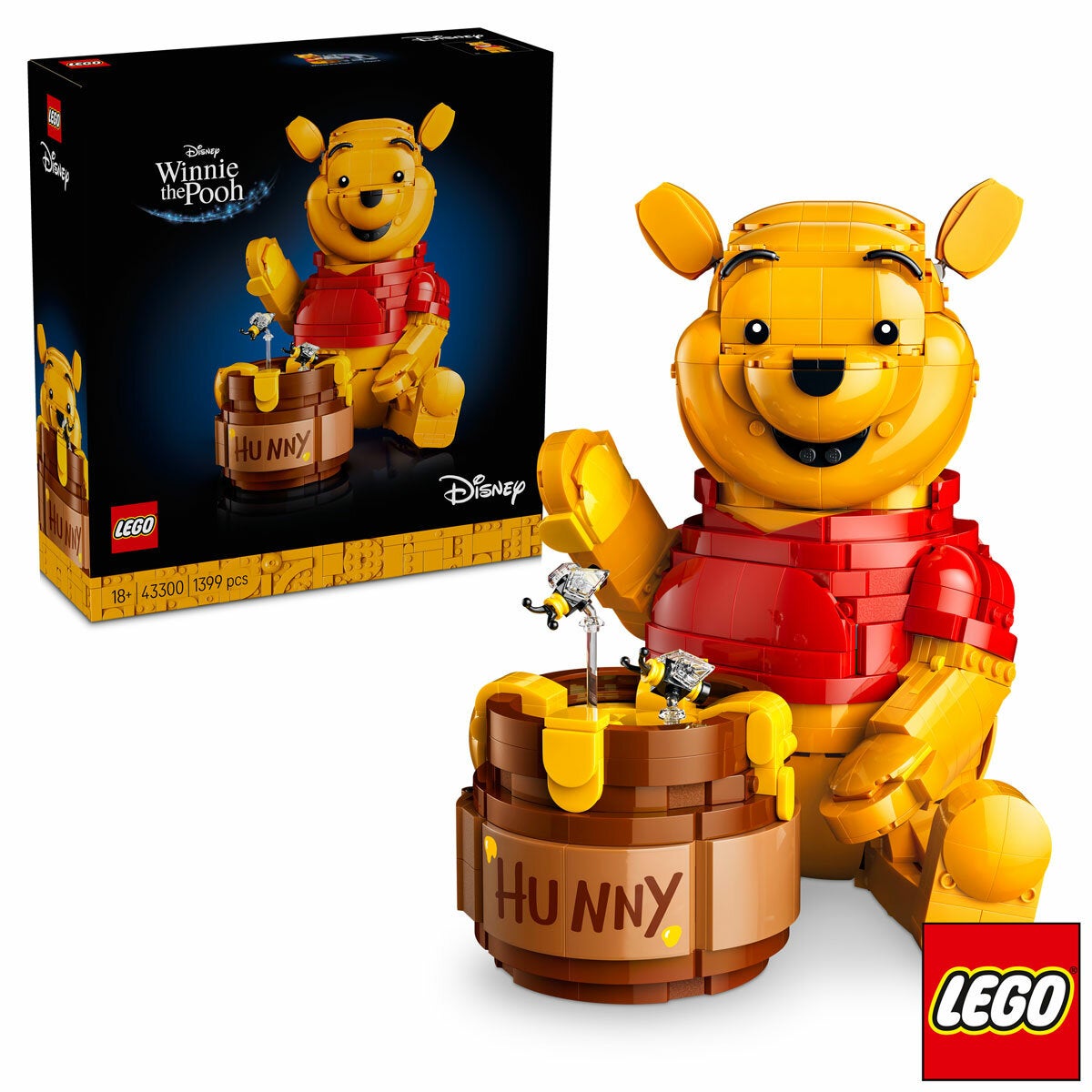 LEGO Disney Classic Winnie the Pooh Set 43300 1399 Pieces Display Gift 18+