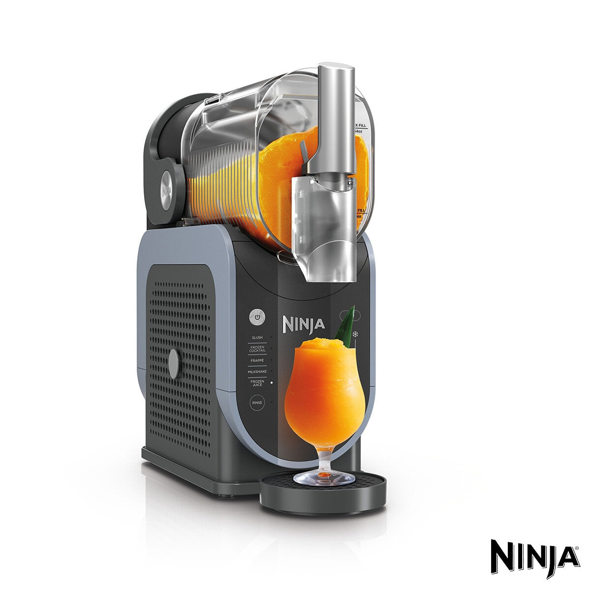 Ninja Slushi Frozen Drink Maker Slush Machine FS301UK 2.5L Blue Black 11kg
