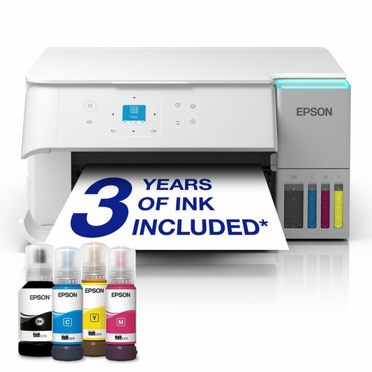 Epson EcoTank ET-2959 A4 Wireless Colour Inkjet Printer Scanner Copier White