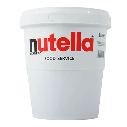 Nutella Hazelnut Spread With Cocoa 3kg Large Bulk Jar Chocolate Breakfast Dip