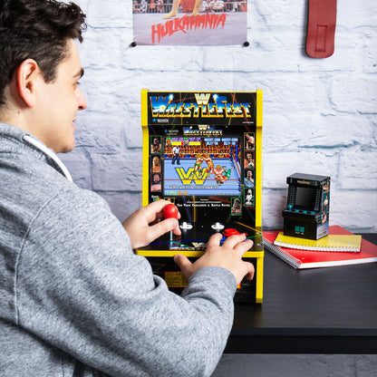 Arcade Classics WWE Wrestlefest Countercade Machine 8" LCD Retro Gaming