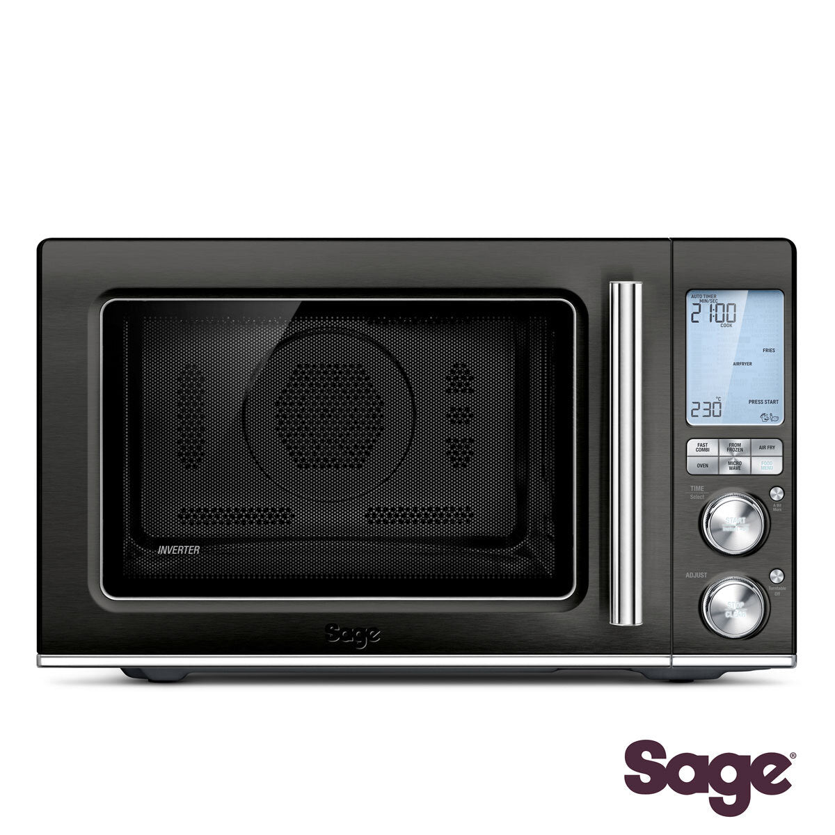 Sage Combi Wave 3-in-1 Microwave Air Fryer Convection Oven 32L 1100W Black