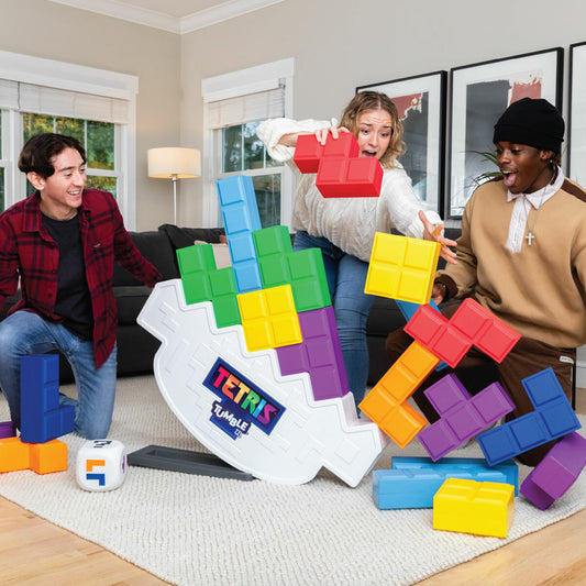 Eastpoint Tetris Tumble XL Outdoor Tower Block Game 6ft All-Weather Family Fun