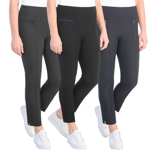 Hilary Radley Women Pull On Tummy Control Trousers Pants Various Colours Sizes