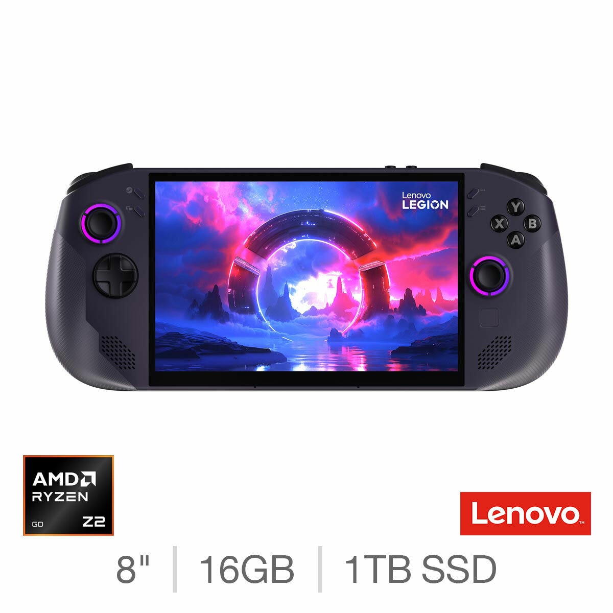 Lenovo Legion Go S AMD Ryzen Z2 Go Handheld Gaming PC 16GB 1TB 8" 120Hz Black