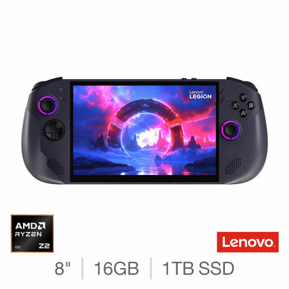 Lenovo Legion Go S AMD Ryzen Z2 Go Handheld Gaming PC 16GB 1TB 8" 120Hz Black